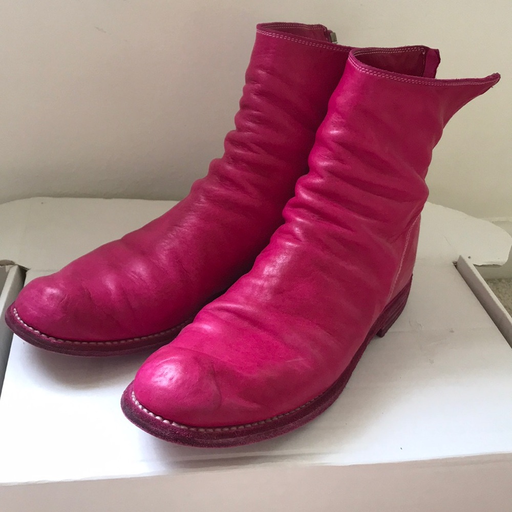 GUIDI leather boots